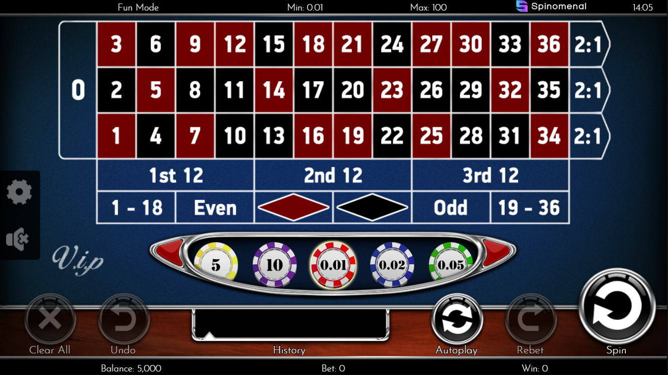 European Roulette European Roulette