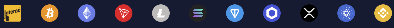 Ethereum and other cryptocurrency payment options supported by Rainbet